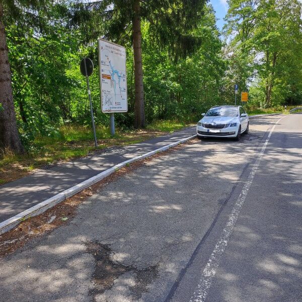 Parkbucht an der Okertalsperre