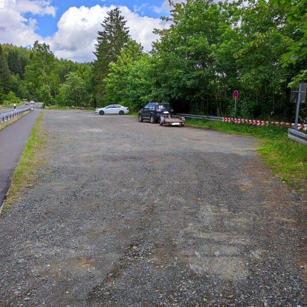 Parkplatz an der Okertalsperre